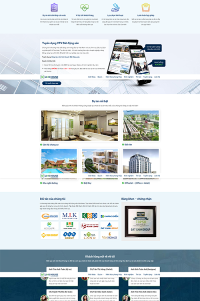 Trang chủ - Mẫu website công ty bất động sản đẹp chuẩn seo (1)